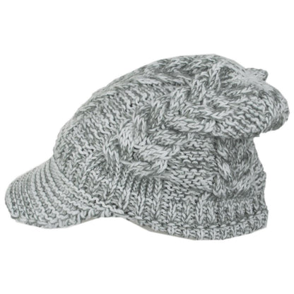 Scala | Lingyee Cable Knit Radar Cap | 106424 | profile | SAGE