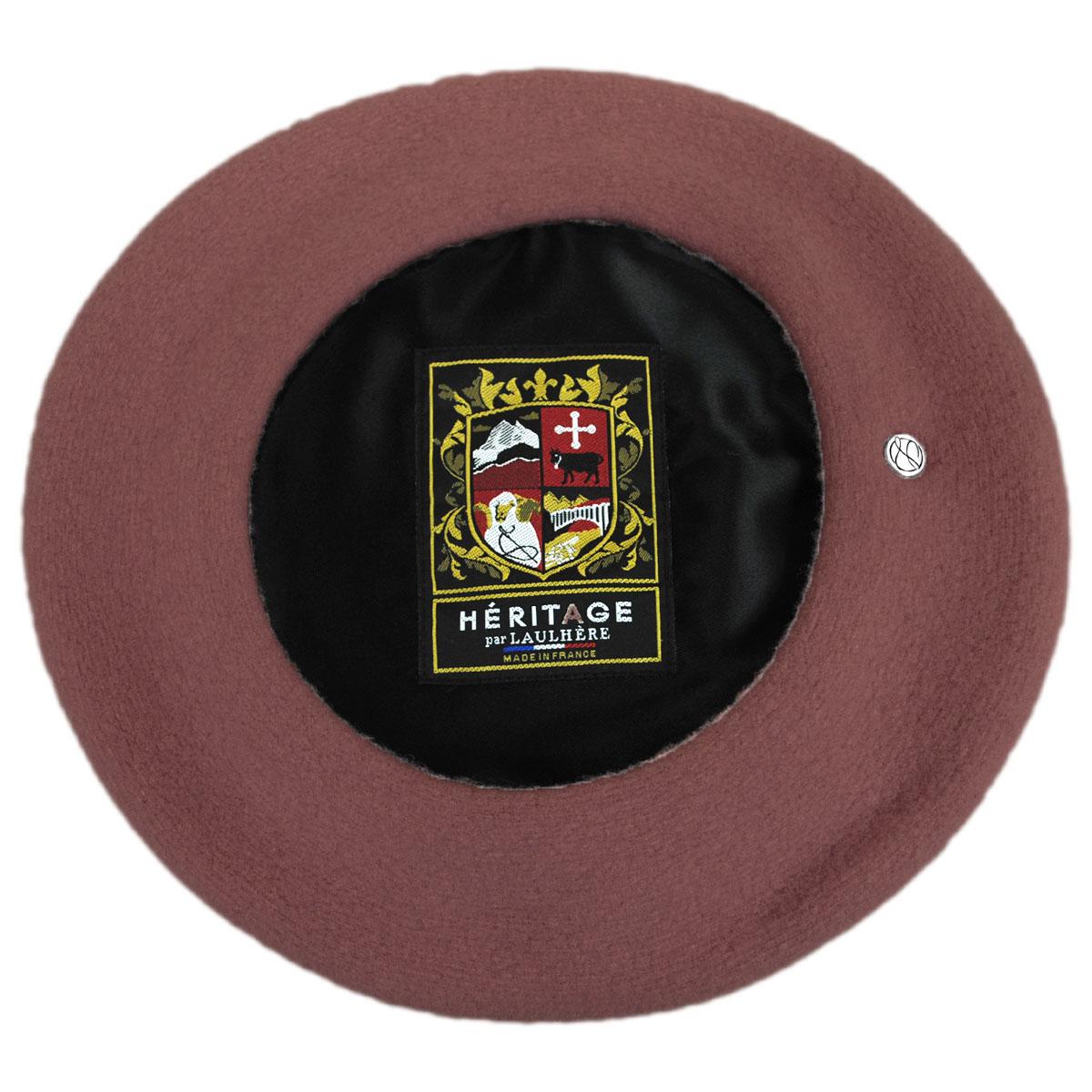 Heritage par Laulhere | Authentique Classic Wool Beret | 151058 | under | VAREUSE