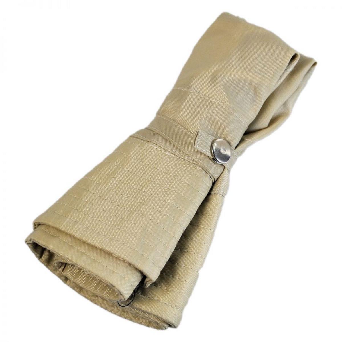 Jaxon Hats | Rollable Rain Bucket Hat | 186303 | front | TAN