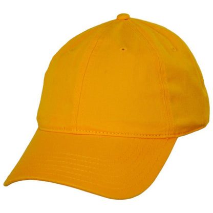 Otto | LoPro Washed Cotton Twill Strapback Baseball Cap Dad Hat | 201407 | lead | GOLD