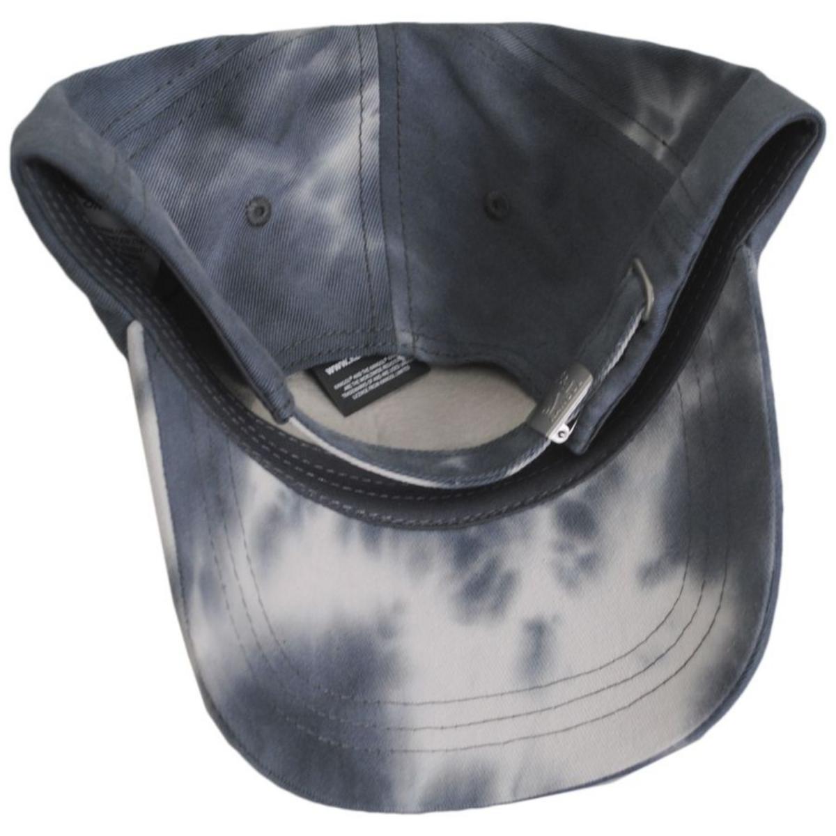 Kangol | Tie Dye Cotton Strapback Baseball Cap | 201158 | under | SMOKE