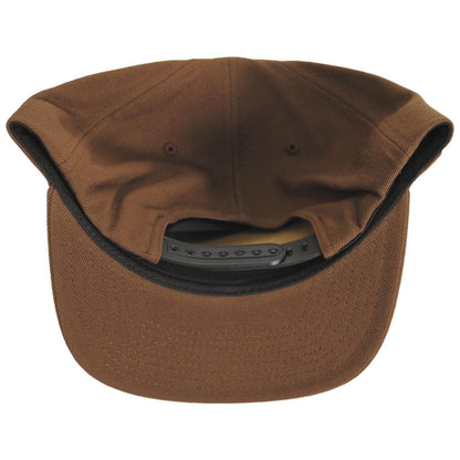 BRIXTON HATS | Oath III Snapback Baseball Cap | 201713 | under | PINECONE BROWN