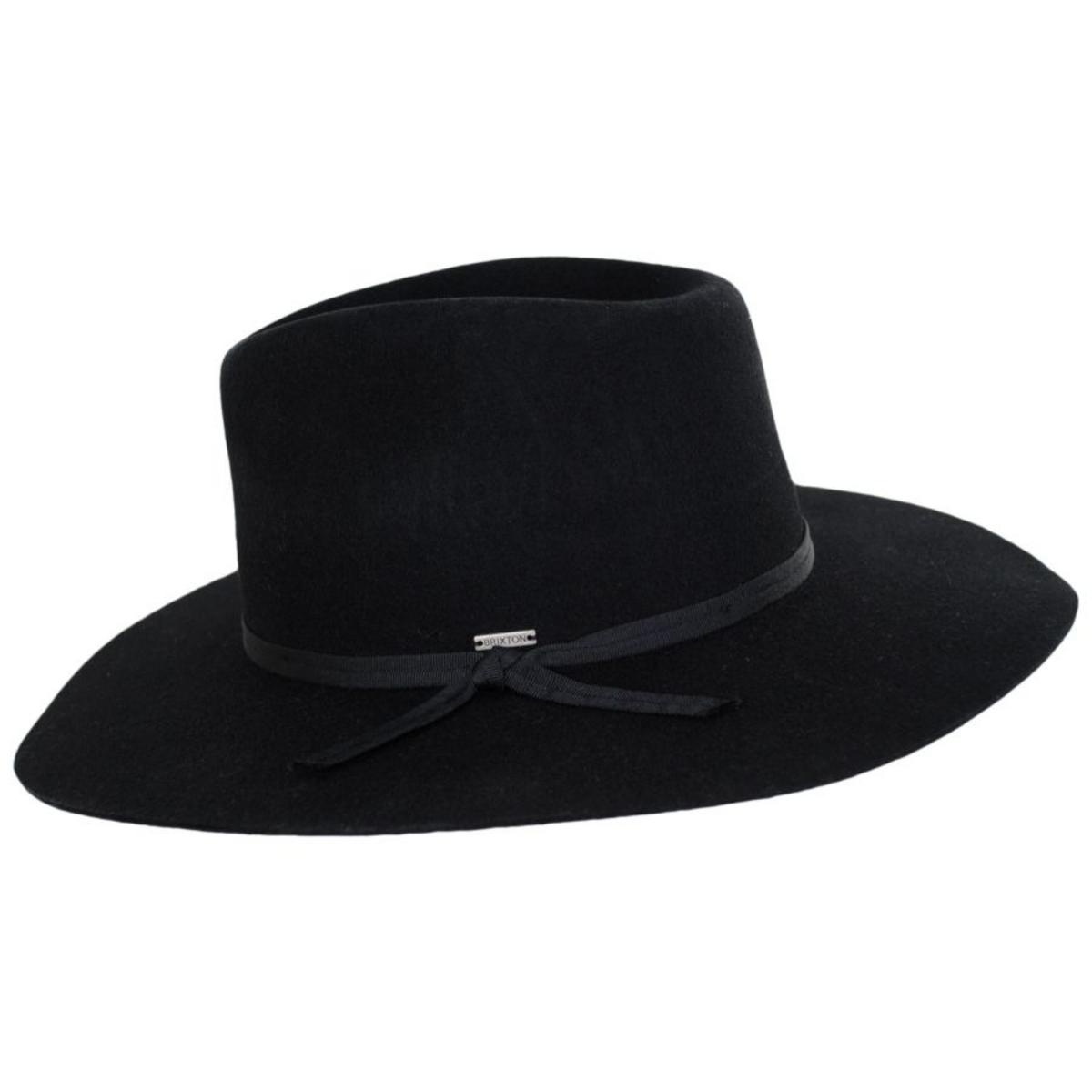 BRIXTON HATS | Cohen Wool Felt Cowboy Hat | 135650 | profile | BLACK