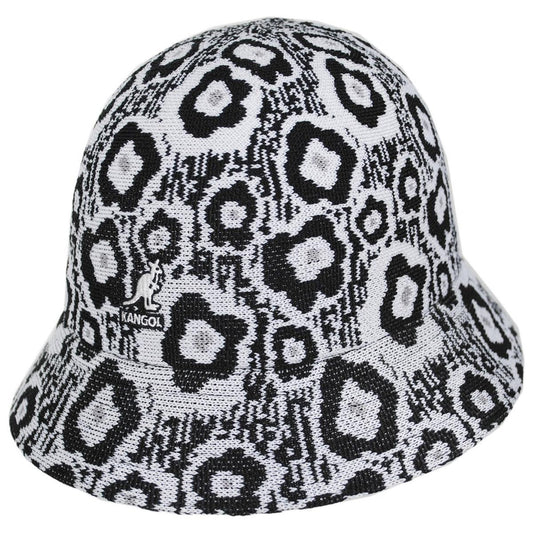 Kangol | Retro Flower Tropic Casual Bucket Hat | 106838 | lead | BLACK