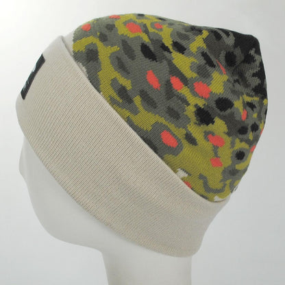 Columbia Sportswear | PFG Fall River Acrylic Knit Beanie Hat | 500747 | profile | DARK STONE