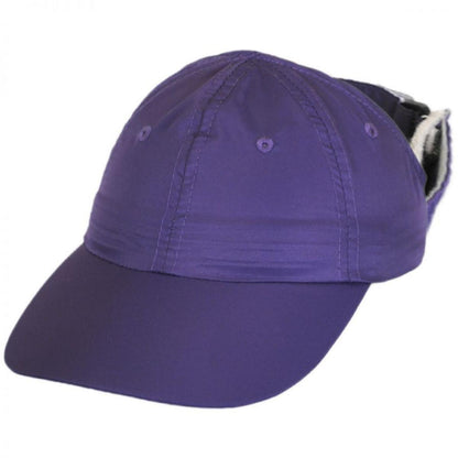 Chic Play | Genie Open Back Ponytail Baseball Cap | 401405 | lead | PURPLE