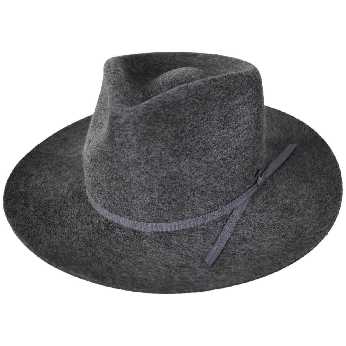 Bailey 1922 | Runnel Wool Felt Fedora Hat | 130319 | lead | SLATE MIX