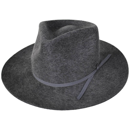 Bailey 1922 | Runnel Wool Felt Fedora Hat | 130319 | lead | SLATE MIX