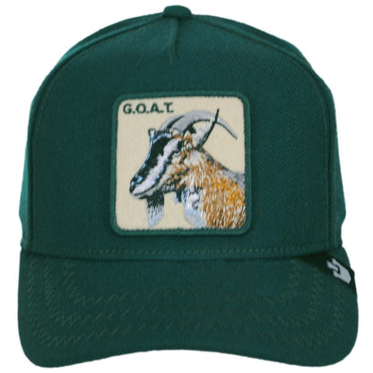 Goorin Bros | Goat 100 Wool Snapback Baseball Cap | 200684 | front | GREEN
