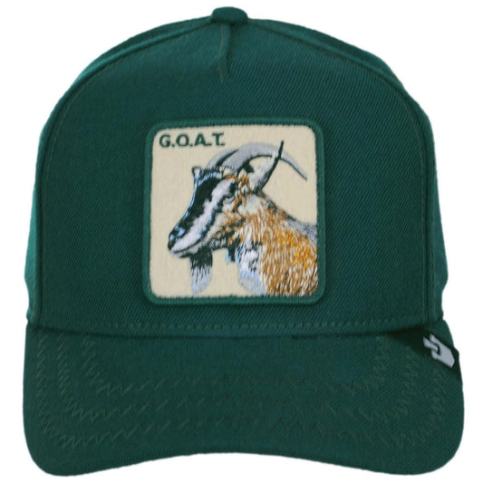 Goorin Bros | Goat 100 Wool Snapback Baseball Cap | 200684 | front | GREEN