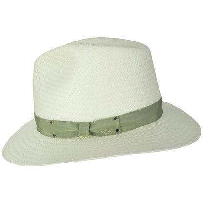Bailey 1922 | Curtis Sun Raindura Straw Safari Fedora Hat | 127938 | profile | NATURAL