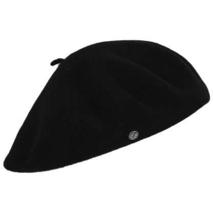 Heritage par Laulhere | Authentique Classic Wool Beret | 151058 | lead | NOIR