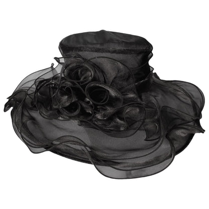 Jeanne Simmons | Iridescent Organza Boater Hat