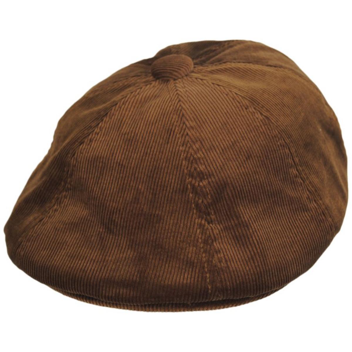 Kangol | Hawker Corduroy Newsboy Cap | 160950 | lead | WOOD