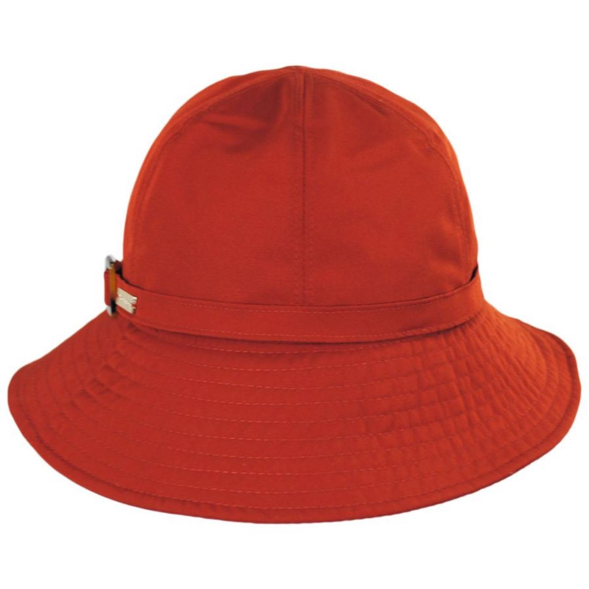 Betmar | Frederique Cloche Rain Hat | 106032 | front | GINGER SNAP