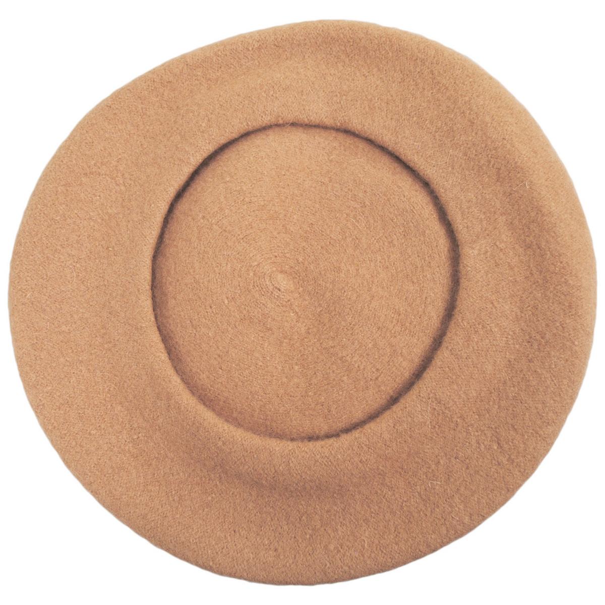 Village Hat Shop | Wholesale Wool Fashion Beret B2B Pre-Pack | B2B152500 | under | CAMEL