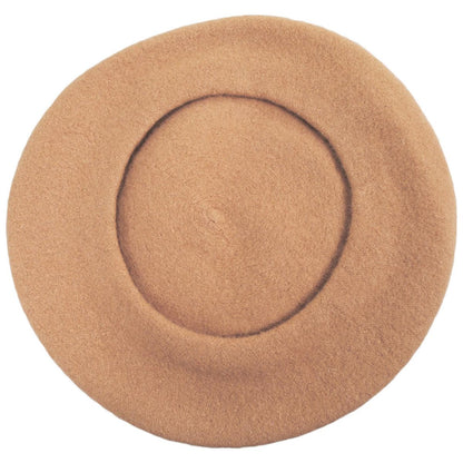 Village Hat Shop | Wholesale Wool Fashion Beret B2B Pre-Pack | B2B152500 | under | CAMEL