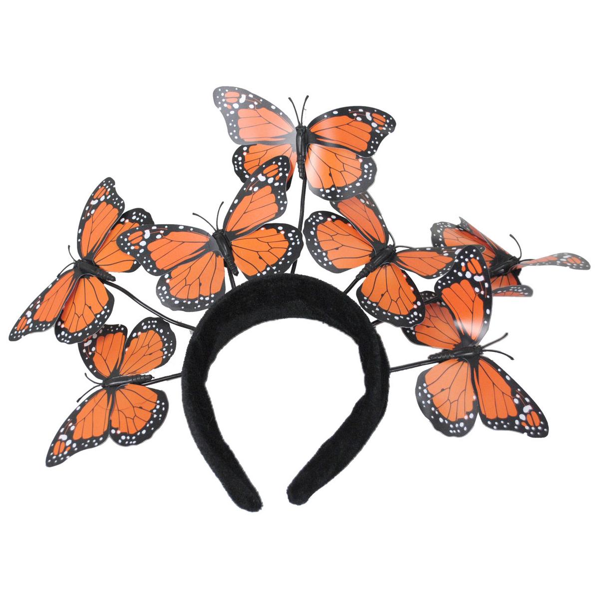 Elope | Deluxe Butterfly Headband | 190550 | lead | ORANGE