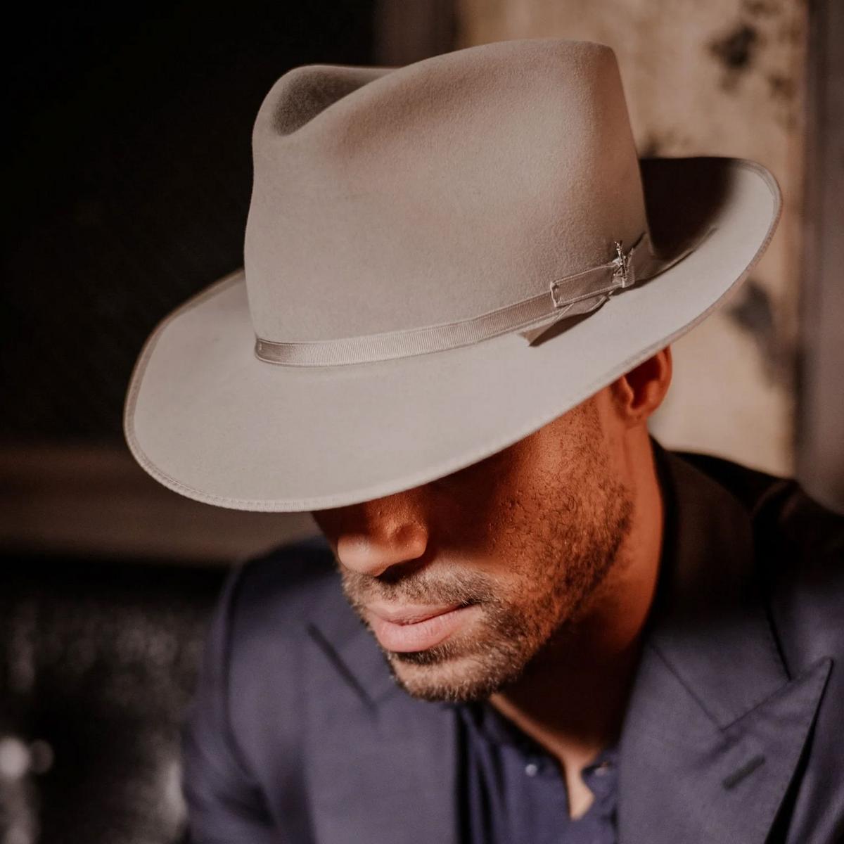 Stetson | Stratoliner Fur Felt Fedora Hat | 130617 | lsmone | SILVERBELLY