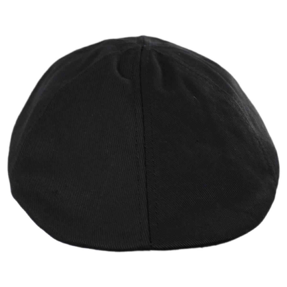 Jaxon Hats | Wholesale Cotton Twill Duckbill Cap B2B Pre-Pack | B2B167739 | front | BLACK
