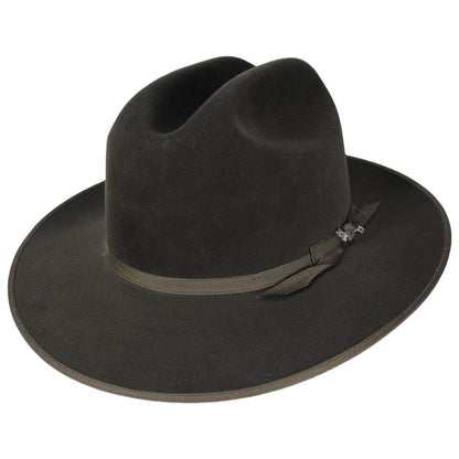 Stetson | Royal Deluxe Open Road Fur Felt Western Hat | 130750 | lead | SAGE