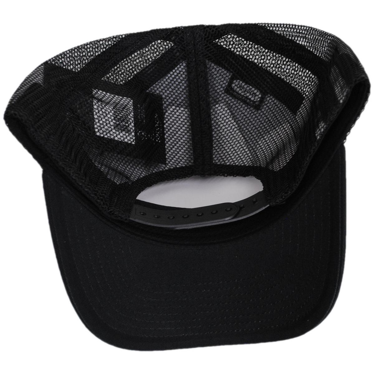 BRIXTON HATS | Genuine Quality MP Trucker Snapback Baseball Cap | 201877 | under | BLACK/BLACK