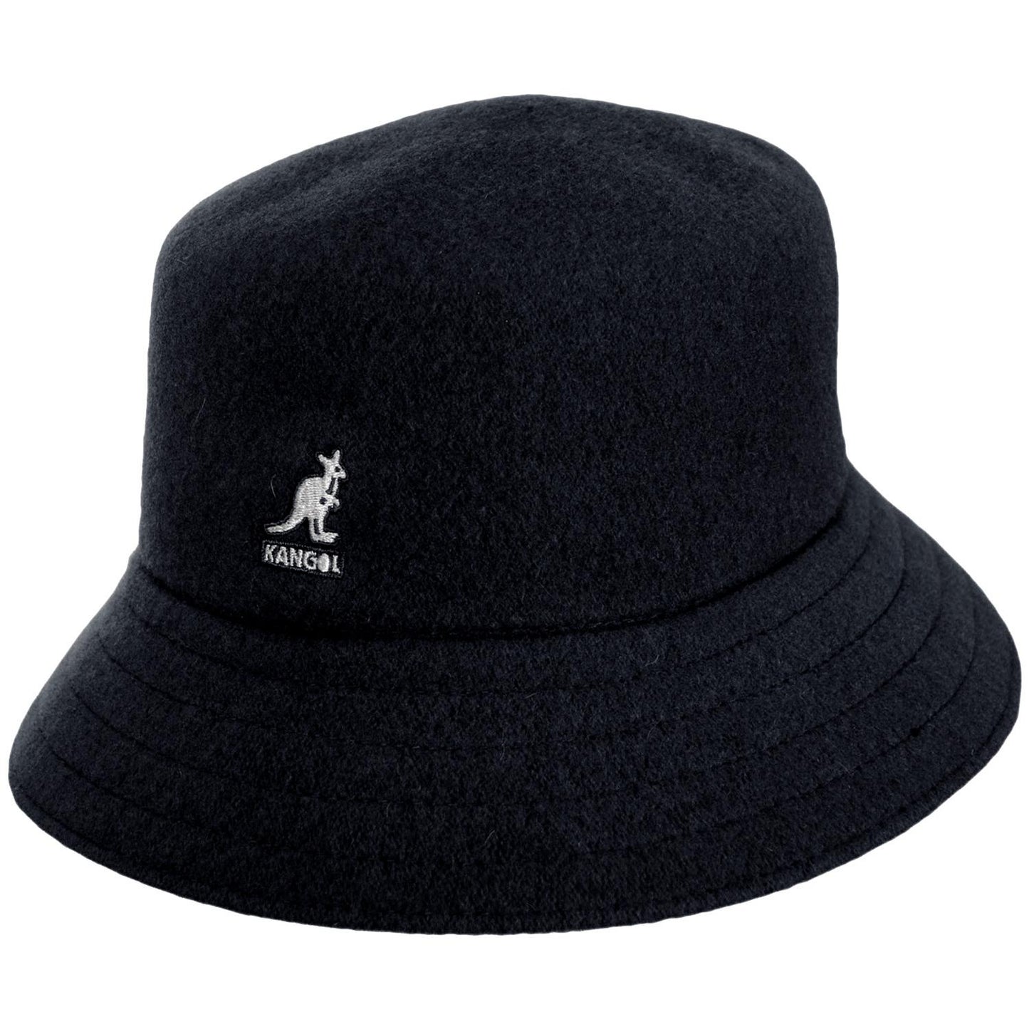 Kangol | Lahinch Wool Bucket Hat | 185748 | lead | BLACK
