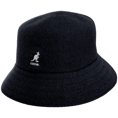 Kangol | Lahinch Wool Bucket Hat | 185748 | lead | BLACK