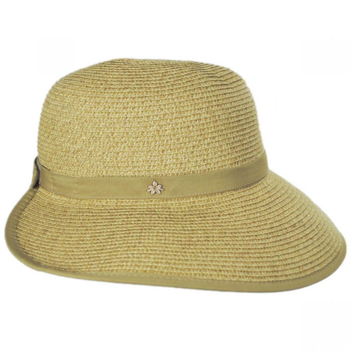 Cappelli | Toyo Straw Braid Facesaver Hat | 101201 | profile | TOAST
