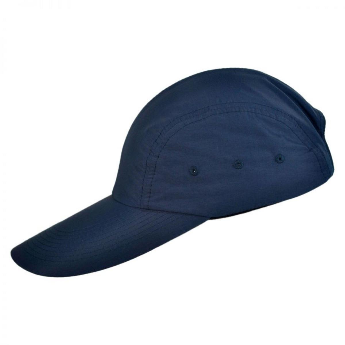 Torrey Hats | Torrey UPF 50+ Long Bill Adjustable Baseball Cap | 499904 | profile | NAVY BLUE