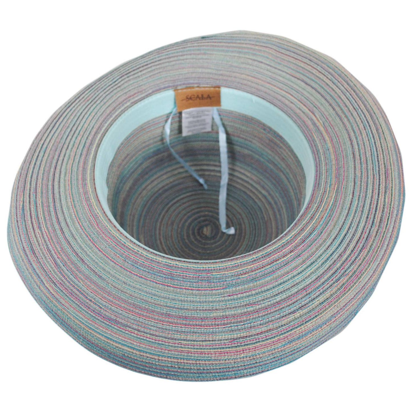 Scala | Eden Poly Blend Roller Sun Hat | 101401 | under | AQUA