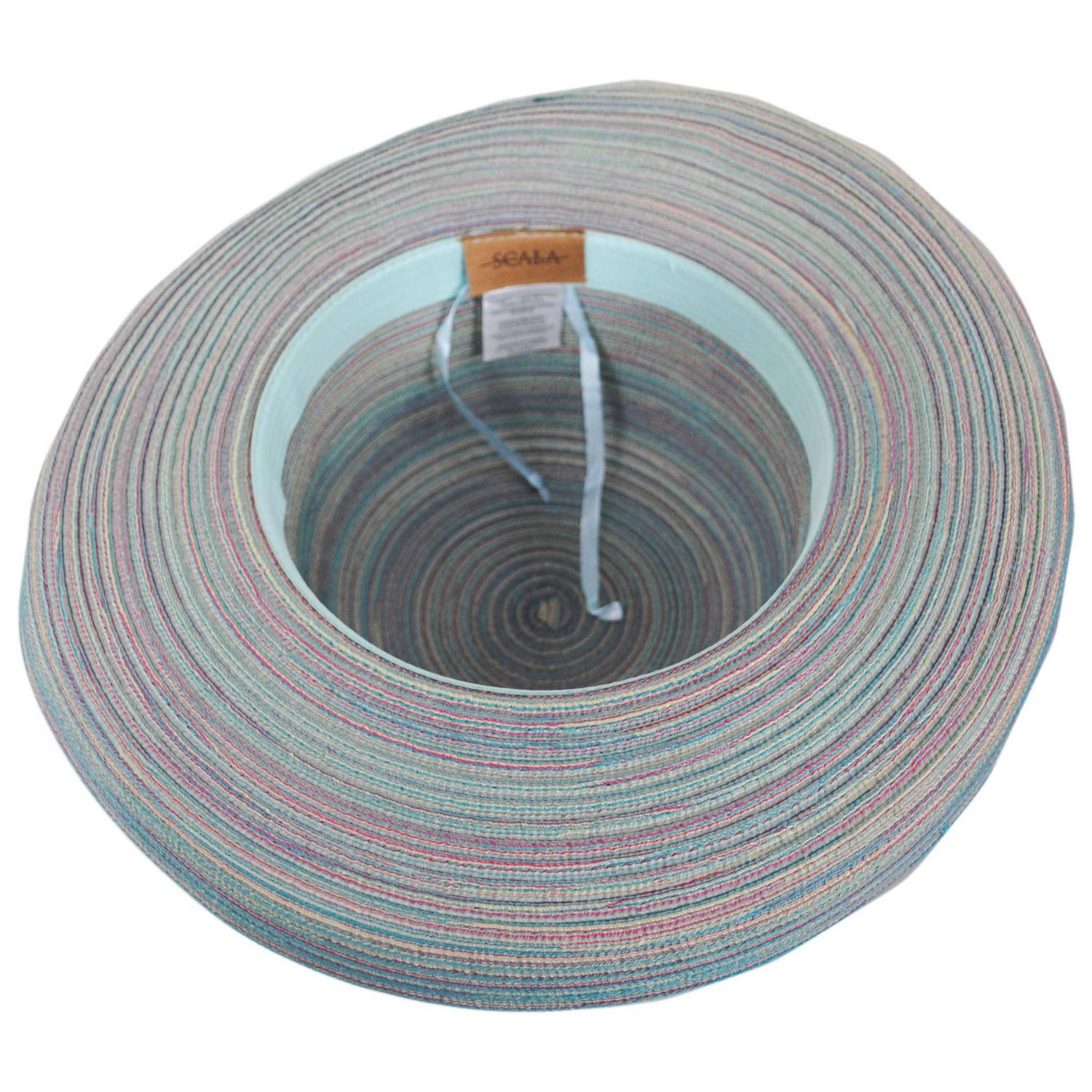 Scala | Eden Poly Blend Roller Sun Hat | 101401 | under | AQUA