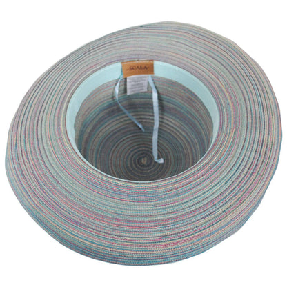 Scala | Eden Poly Blend Roller Sun Hat | 101401 | under | AQUA