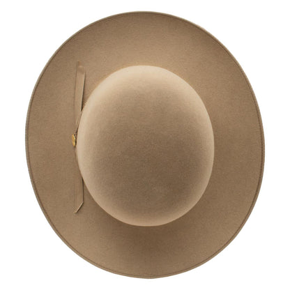 Stetson | Open Road 160th Edition 6X Fur Felt Shapeable Open Crown Western Hat | 130754 | top | FAWN