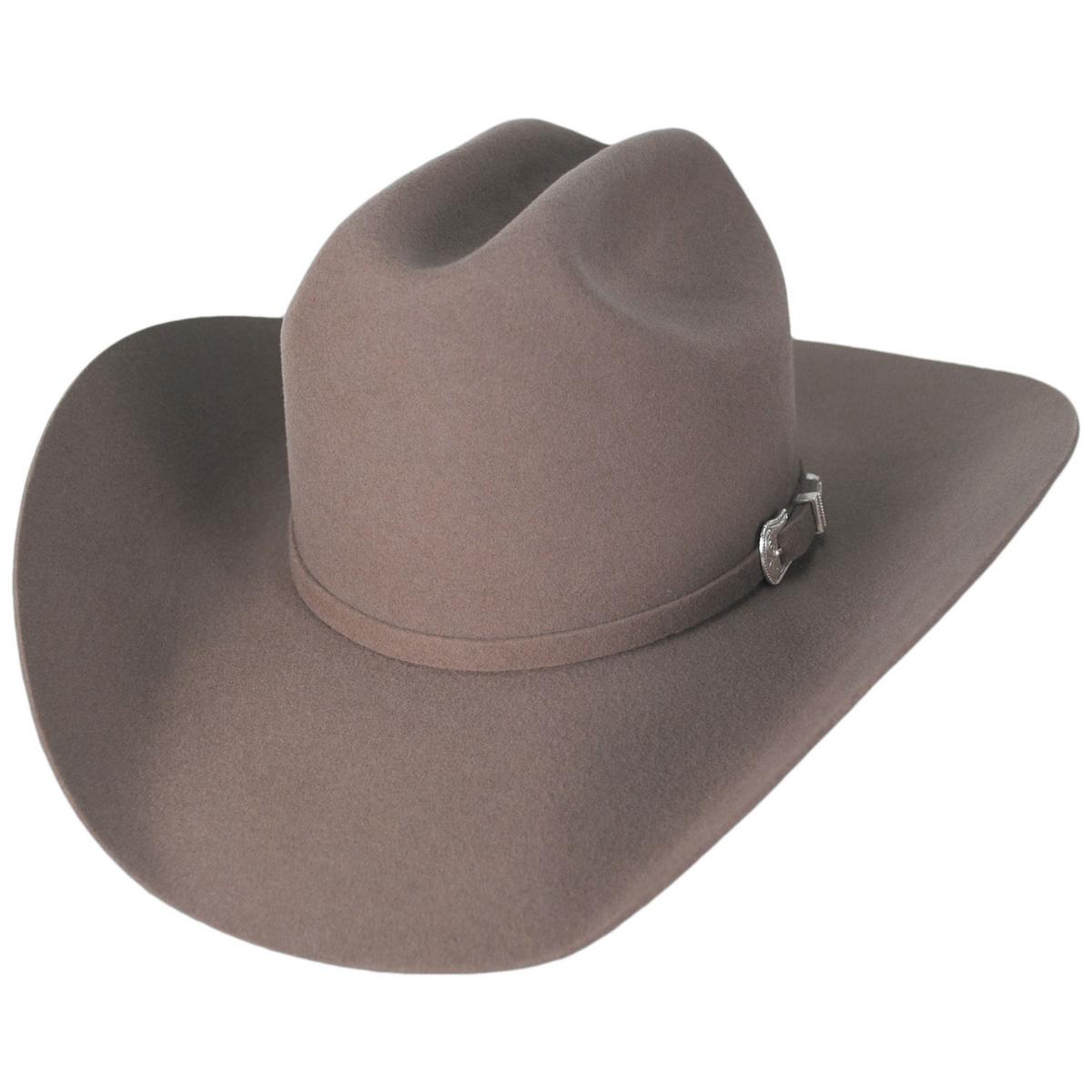 Bailey Western | Lightning Wool and Angora Felt Cowboy Hat | 130023 | lead | PECAN