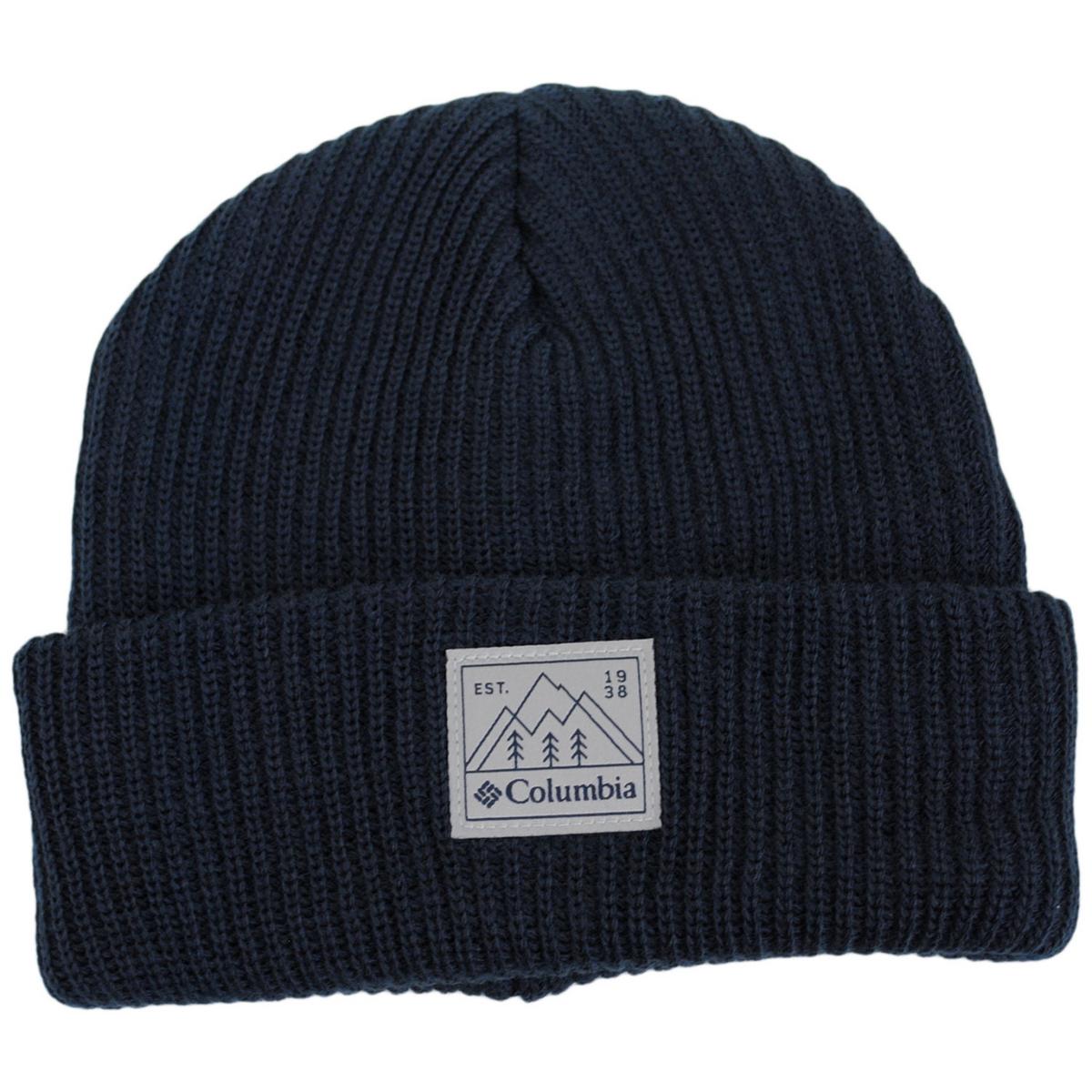 Columbia Sportswear | Youth Whirlibird Cuffed Beanie | 509616 | lead | COLLEGIATE NAVY