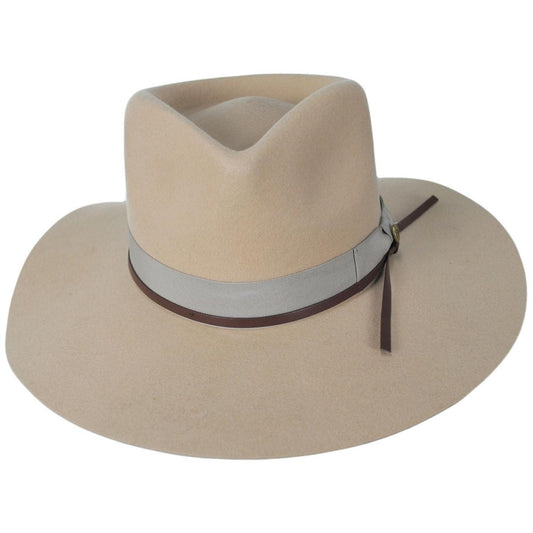 Peter Grimm | Byron Bay Wool Felt Rancher Hat | 136500 | front | SAND