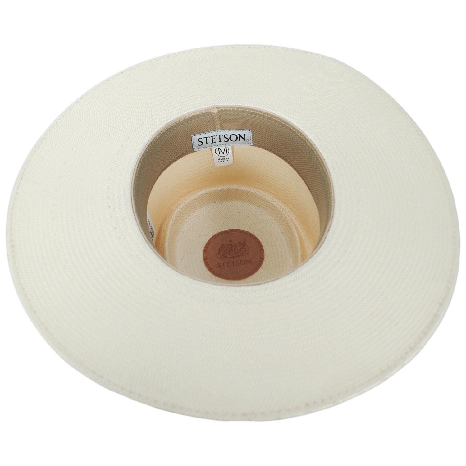 Stetson | Oasis Shantung Straw Gambler Hat | 127065 | under | NATURAL