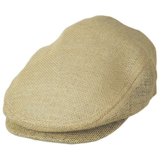 BRIXTON HATS | Hooligan Toyo Straw Lightweight Ivy Cap | 161553 | lead | NATURAL STRAW