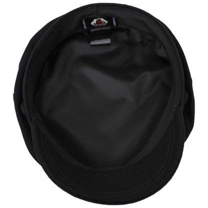 Jaxon Hats | Cotton Fiddler's Cap | 181015 | under | BLACK