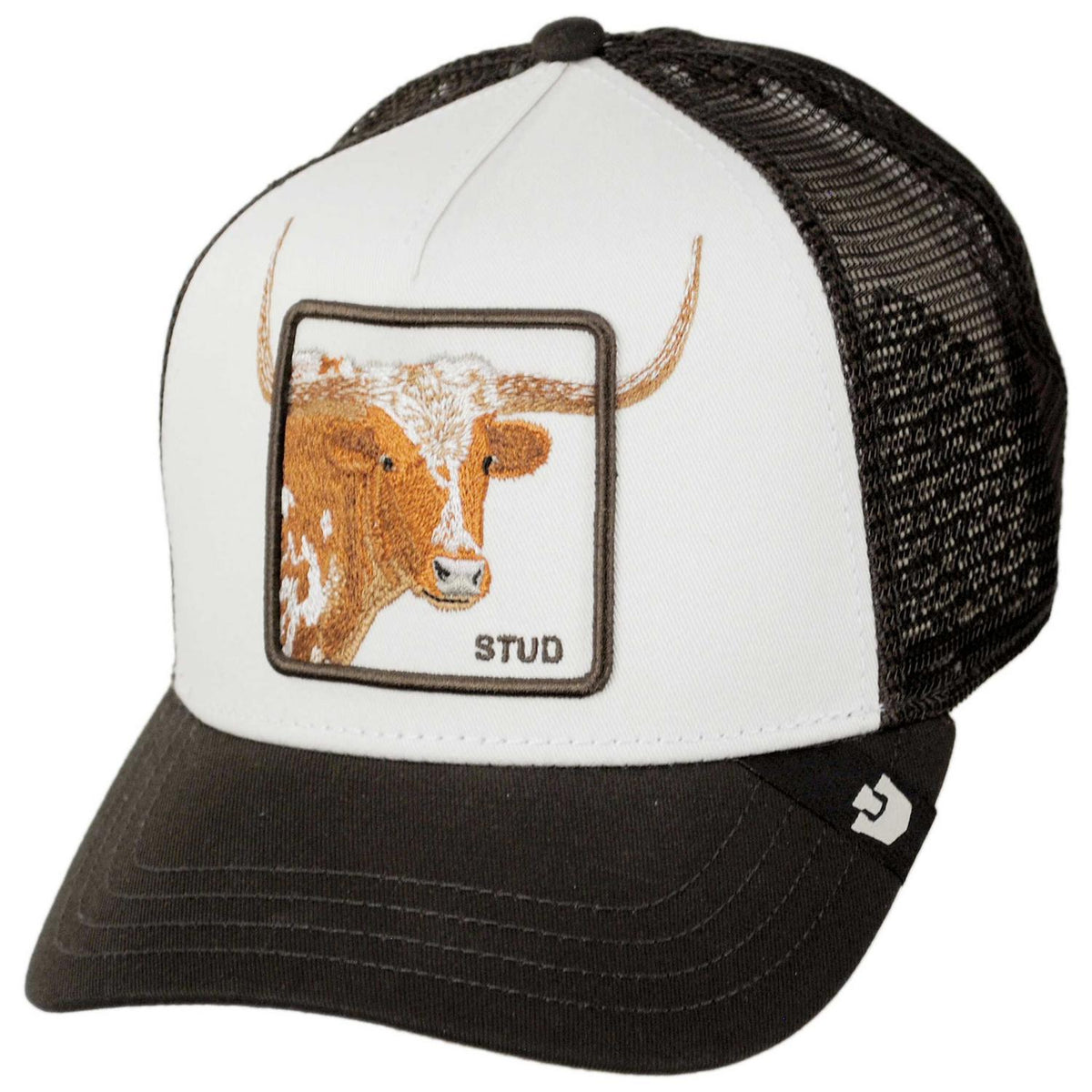 Goorin Bros | Over the Line Longhorn Mesh Trucker Snapback Baseball Cap | 200857 | lead | DUST