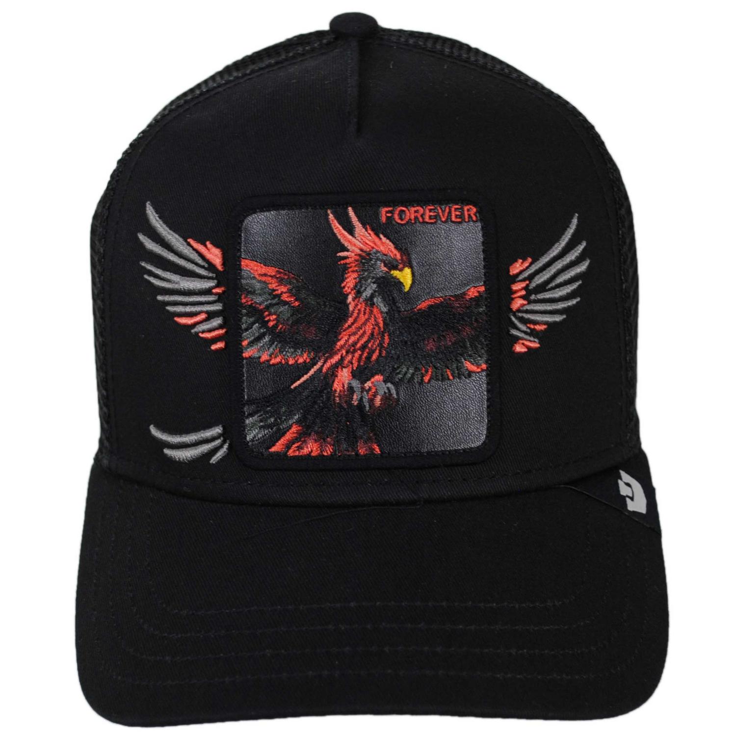 Goorin Bros | Forever 3D Wings Mesh Trucker Snapback Baseball Cap | 200836 | front | VOID