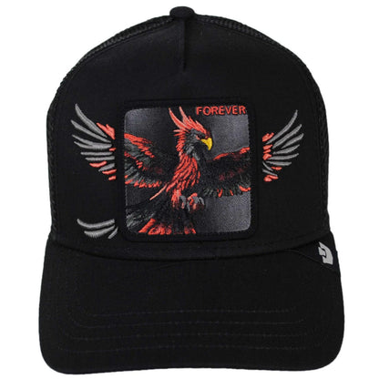 Goorin Bros | Forever 3D Wings Mesh Trucker Snapback Baseball Cap | 200836 | front | VOID