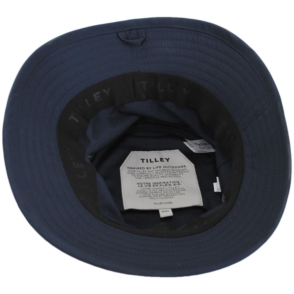 Tilley Endurables | Logo Technical T1 Travelers Bucket Hat | 400852 | under | NAVY