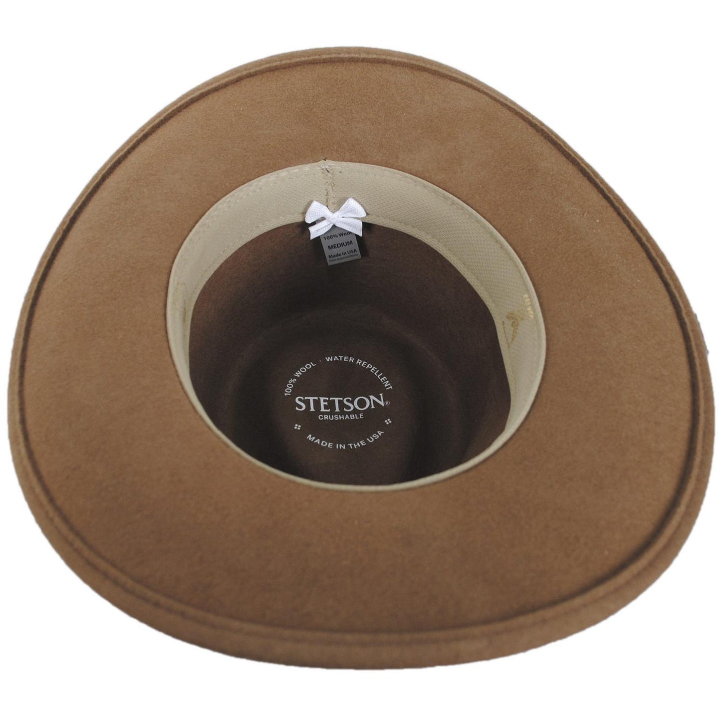 Stetson | USA 250th Bozeman Crushable Wool Felt Outback Hat | 130660 | under | DRIFTWOOD