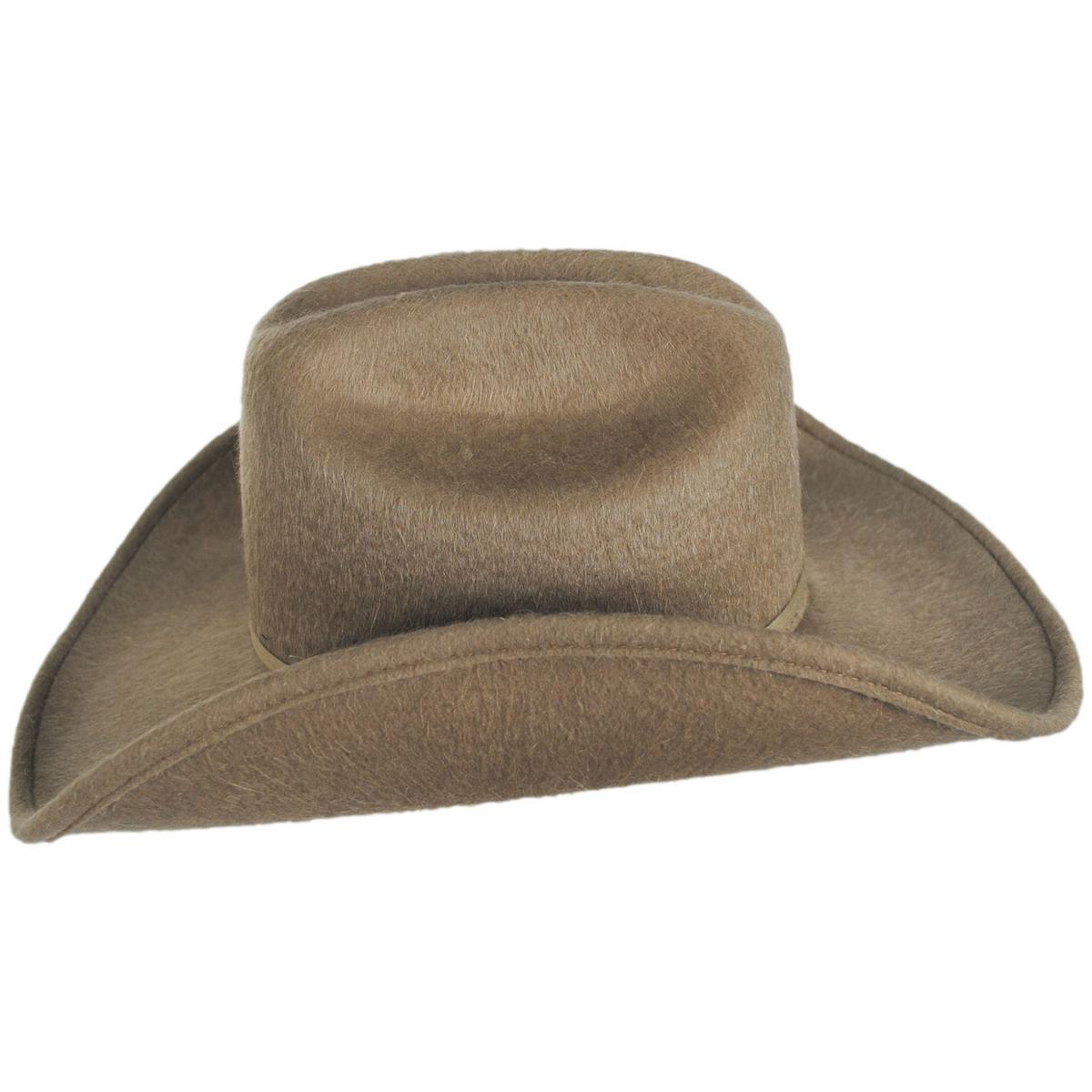 BRIXTON HATS | Mesquite Mohair & Wool Felt Cowboy Hat | 135668 | profile | KHAKI