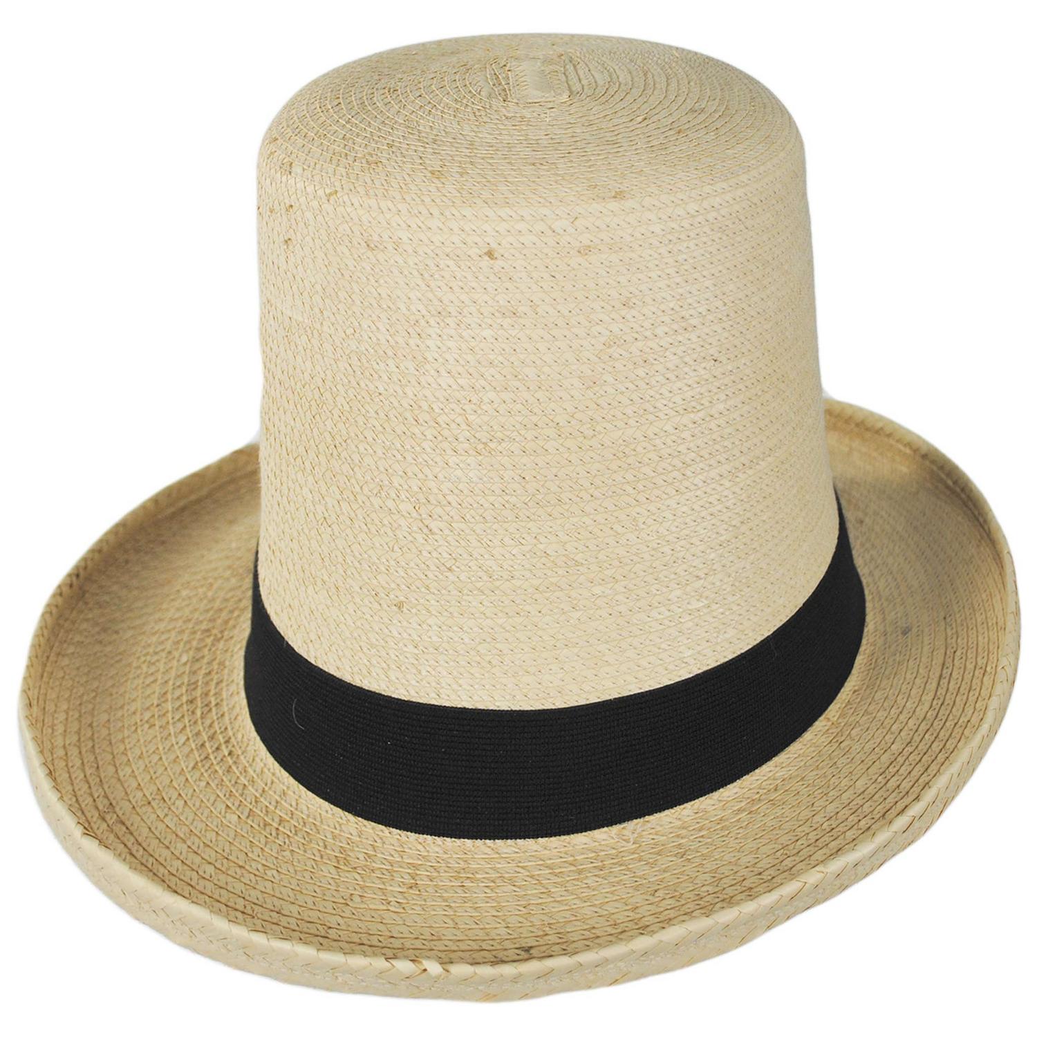 SunBody Hats | Guatemalan Palm Leaf Straw Top Hat | 128211 | lead | NATURAL