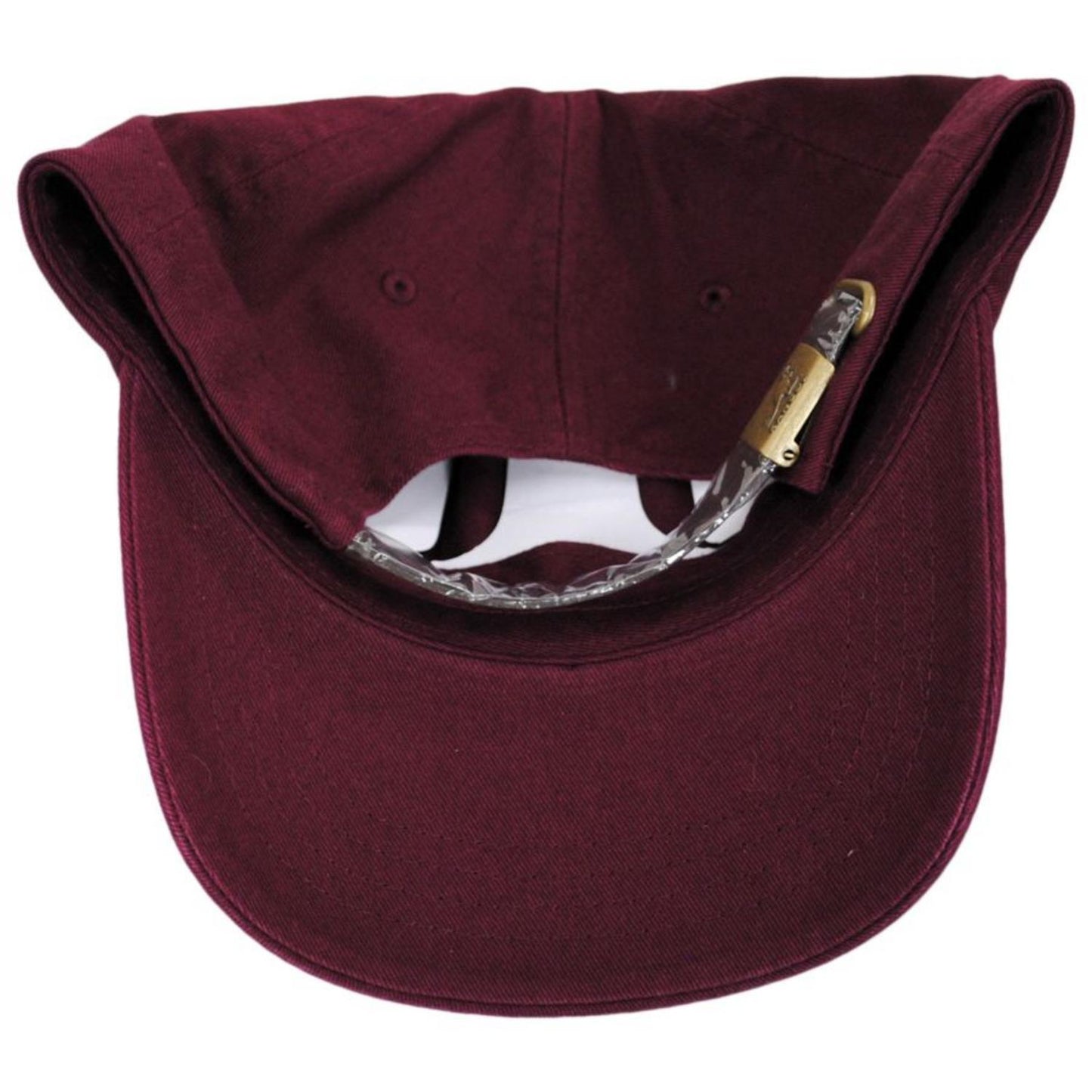 Kangol | Washed Cotton Strapback Baseball Cap Dad Hat - Fall Colors | 201173FW | under | CORDOVAN