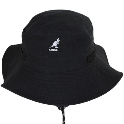 Kangol | Jungle Utility Cords Cotton Bucket Hat | 185779 | front | COAL