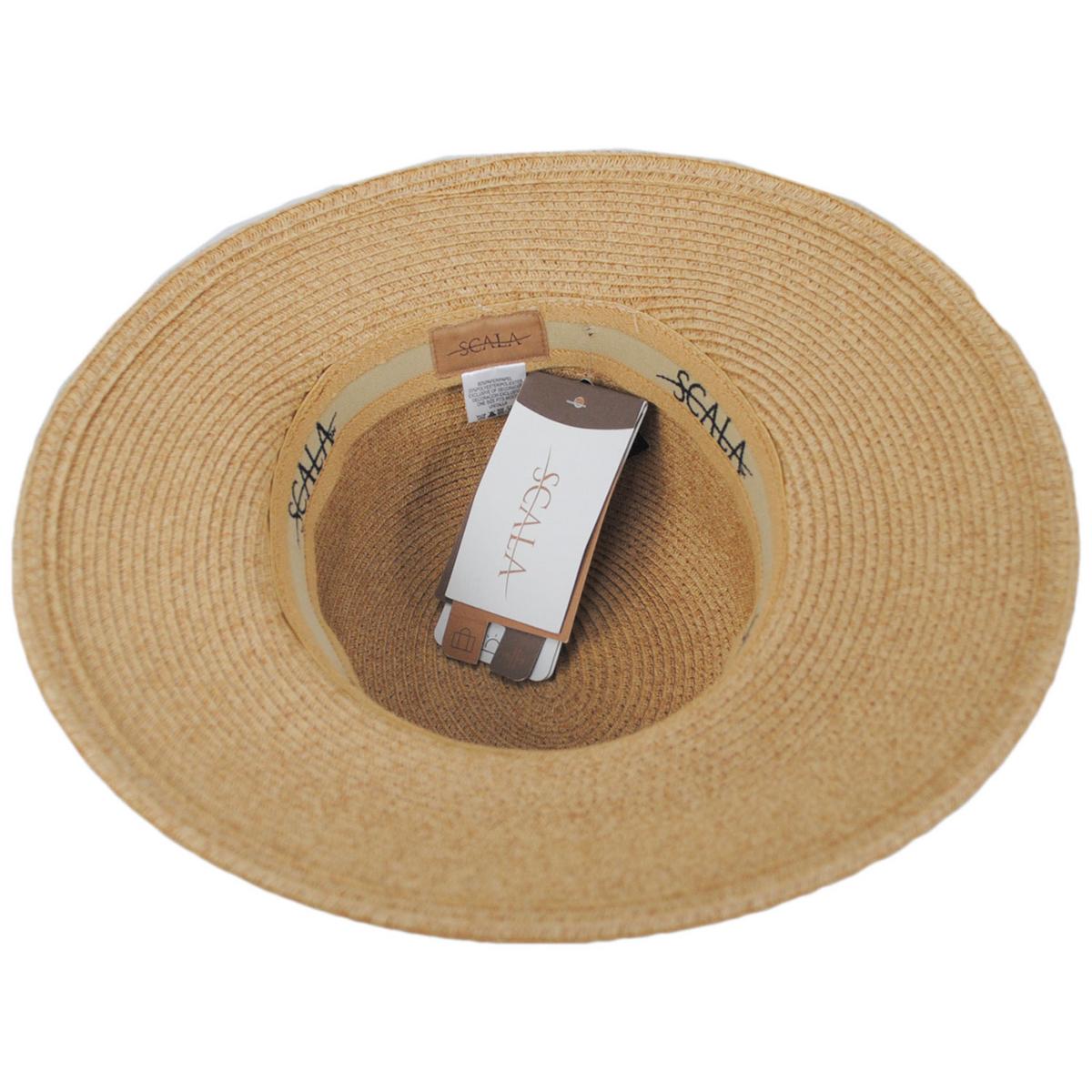 Scala | Assymetrical Toyo Braid Facesaver Cap | 101551 | under | TEA